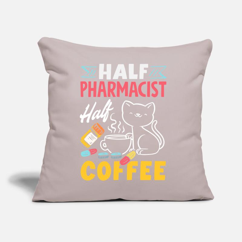Pharmacist Pharmaceutical Technical Sofa pillow with filling 45cm x 45cm