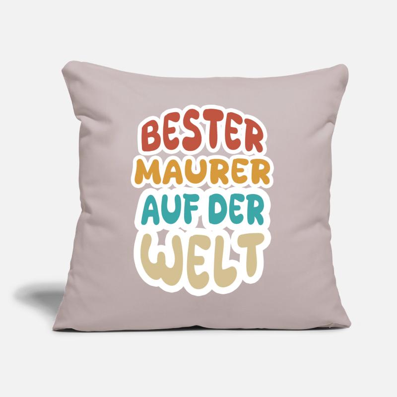 Appointment as a bricklayer Sofa pillow with filling 45cm x 45cm