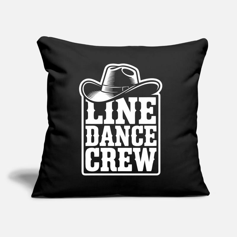 LineDance Crew Logo Sofa pillow with filling 45cm x 45cm