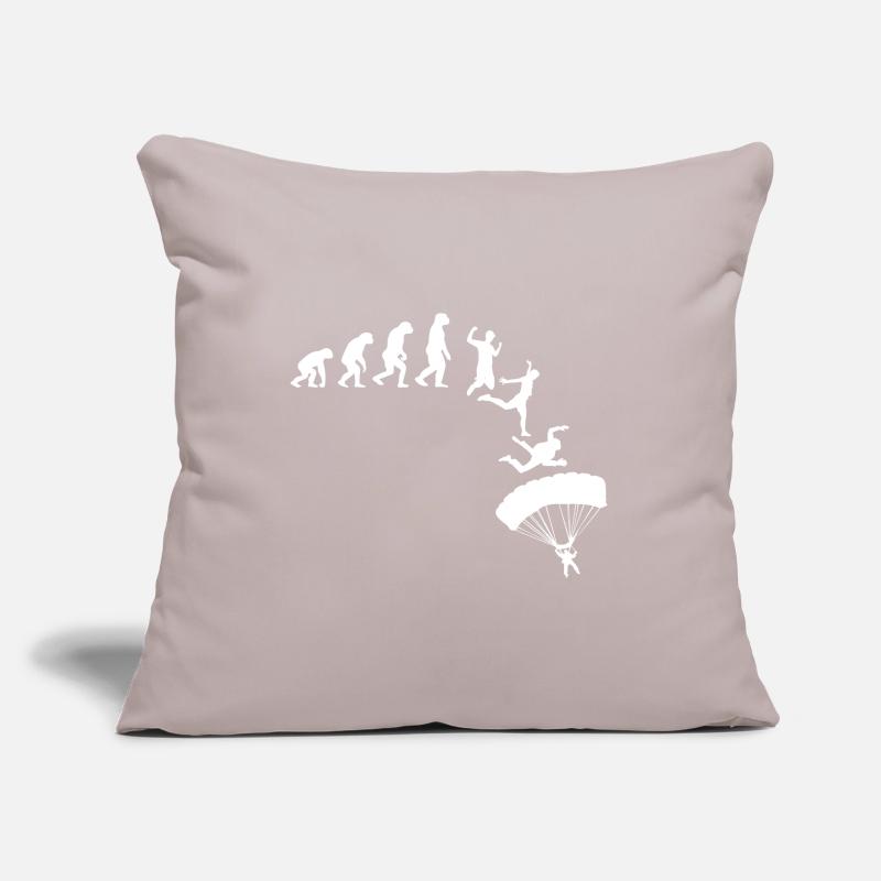 Evolution Skydiver Skydiver Gift Coussin et housse de 45 x 45 cm