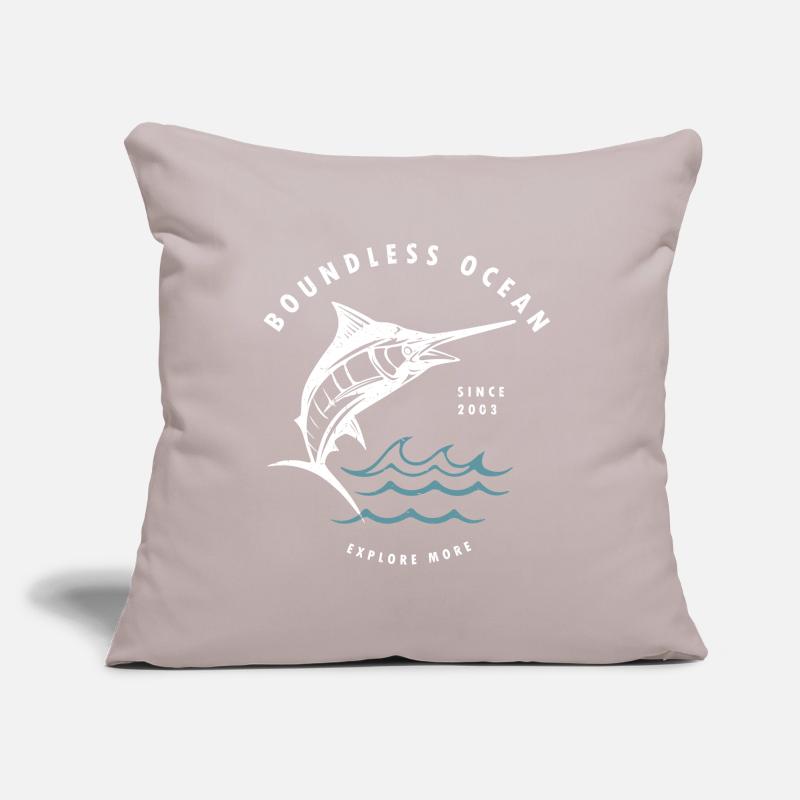 Boundless ocean,explore more Sofa pillow with filling 45cm x 45cm