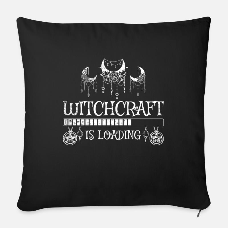 Sort de Witchcraft Tarot Gothic - Coussin et housse de 45 x 45 cm - noir