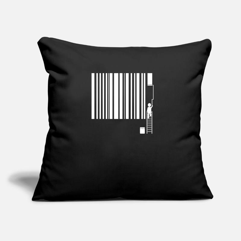 Painter and Varnisher Profession Barcode - Gift Sofa pillow with filling 45cm x 45cm