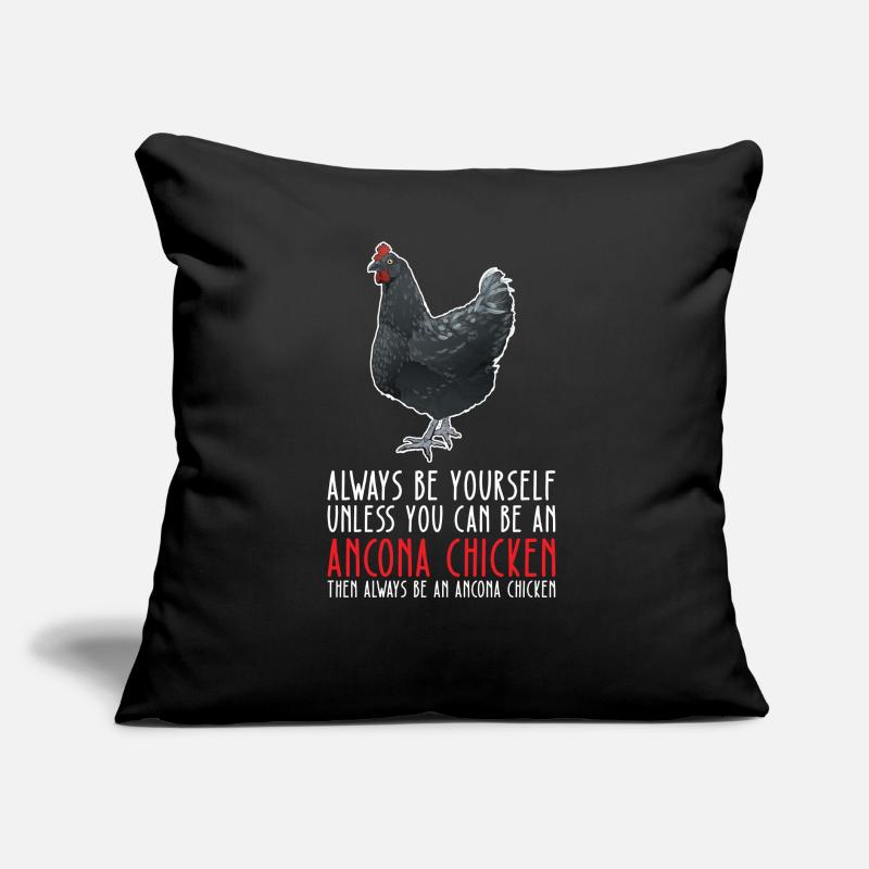 Sei Du Selbst - Ancona Chicken Sofakissen mit Füllung 45 x 45 cm