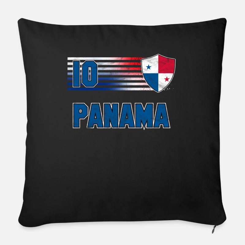 Panama - Sofapude med fyld 45 x 45 cm - sort