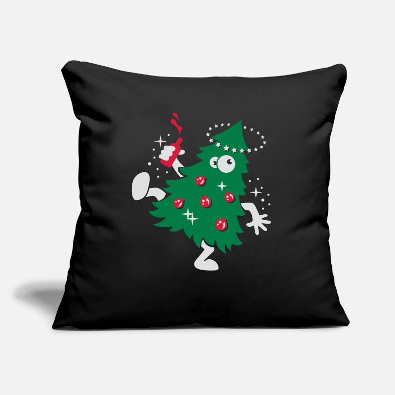 Tipsy de Noël Coussin et housse de 45 x 45 cm