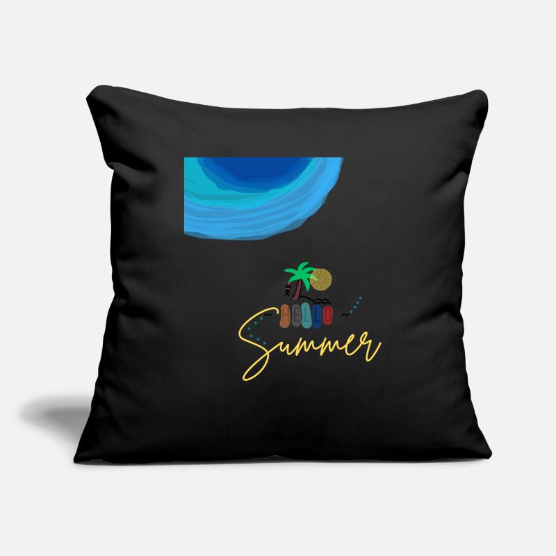 Hello Summer Sofakissen mit Füllung 45 x 45 cm