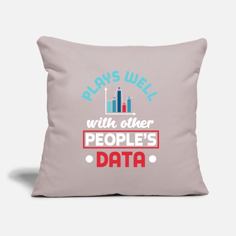 Data Engineering Data Analytics for a Data Sofa pillow with filling 45cm x 45cm