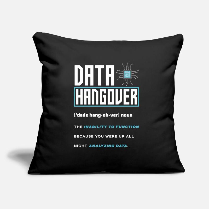 Data Engineering Data Analysis Sofa pillow with filling 45cm x 45cm