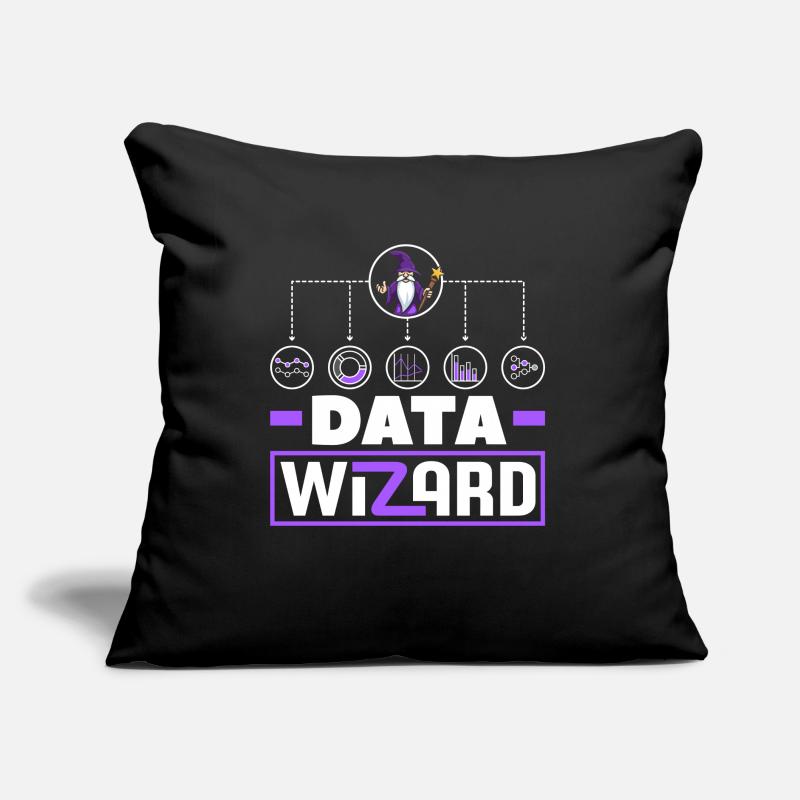 Data Analysis Data Assistant Engineering Business Sofa pillow with filling 45cm x 45cm