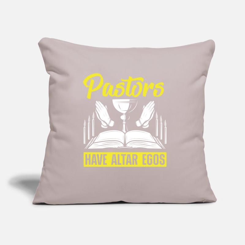 Appréciation du pasteur Pasteur Pasteurs Prédicateurs Ont Coussin et housse de 45 x 45 cm