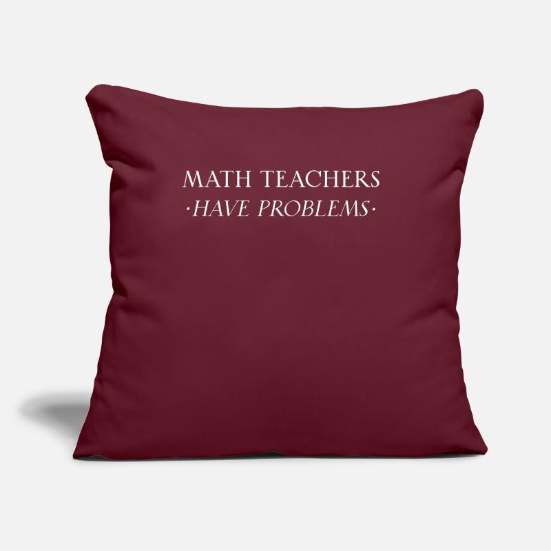 Math Teacher Mathematical Formula Geometry Teacher Sofa pillow with filling 45cm x 45cm