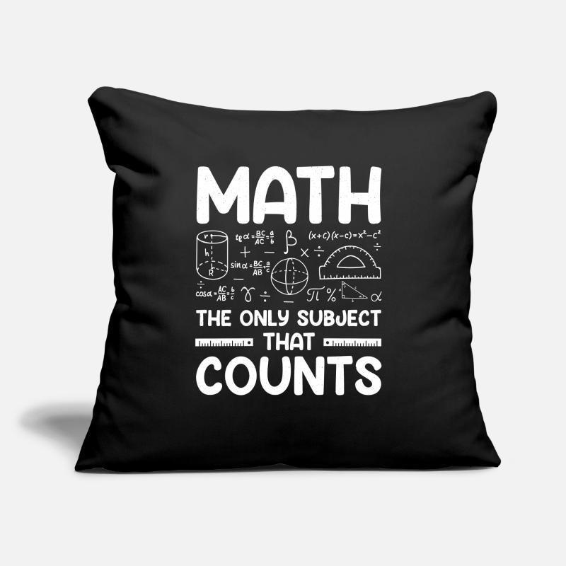 Math Teacher Mathematical Formula Geometry Teacher Sofa pillow with filling 45cm x 45cm
