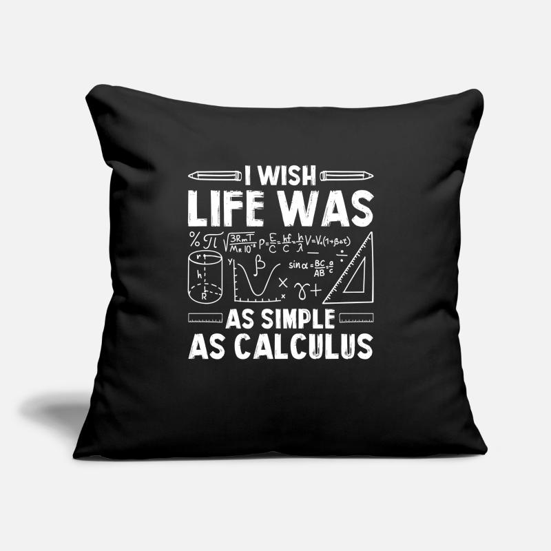 Math Teacher Mathematical Formula Geometry Teacher Sofa pillow with filling 45cm x 45cm