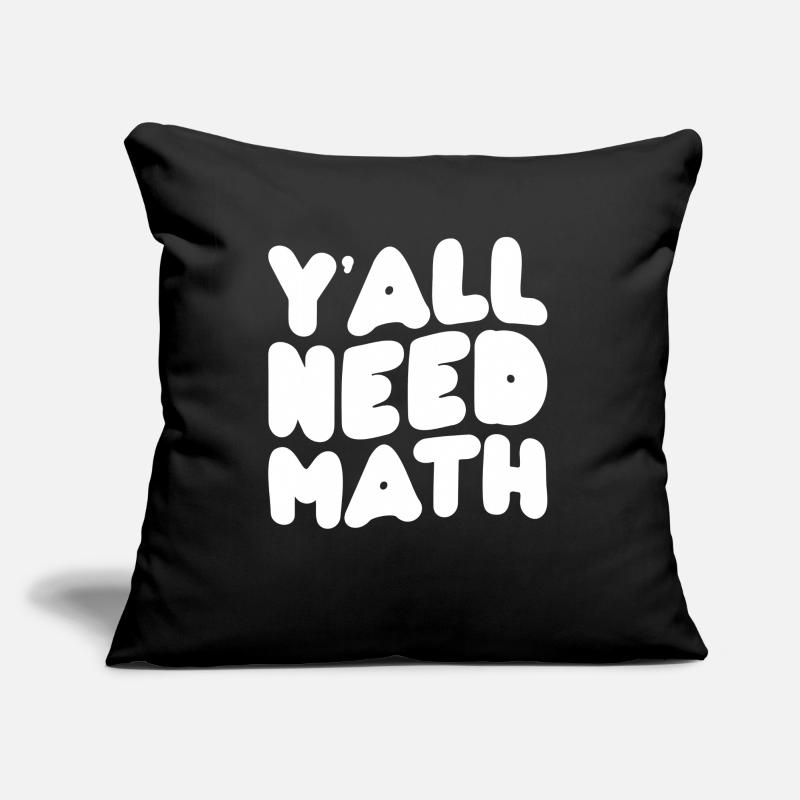 Mathe Mathematik Mathematiker Schule Nerd Geschenk Sofakissen mit Füllung 45 x 45 cm