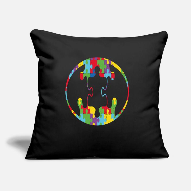Accepter la différence Citations motivationnelles Coussin et housse de 45 x 45 cm