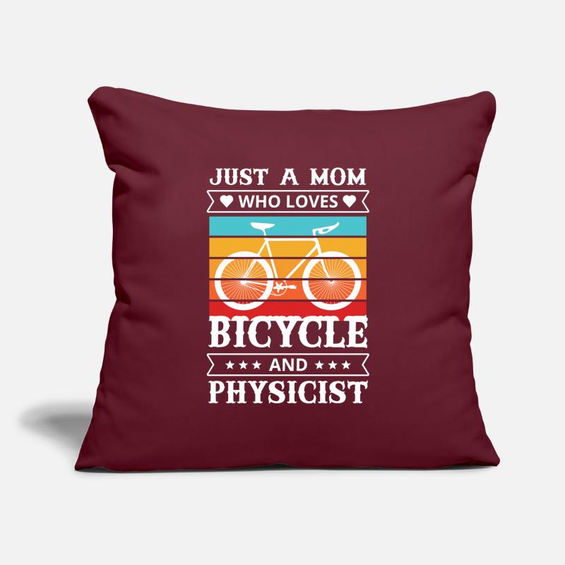 Ebike Mathematics Physics Nerd Sofa pillow with filling 45cm x 45cm
