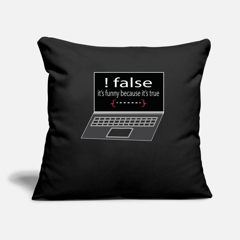 Softwareentwickler Programmierer Geschenk Sofakissen mit Füllung 45 x 45 cm