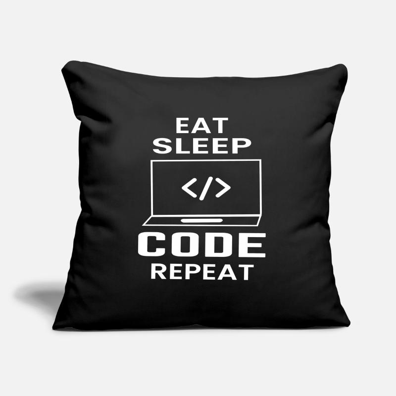 Softwareentwickler Programmierer Geschenk Sofakissen mit Füllung 45 x 45 cm