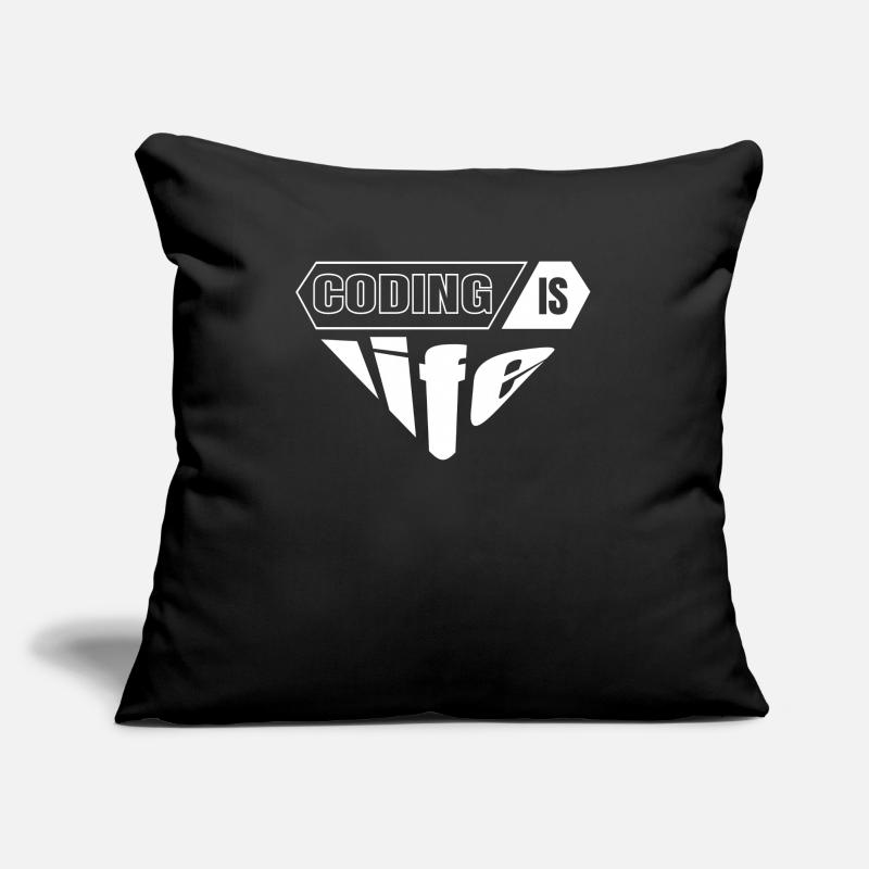 Softwareentwickler Programmierer Geschenk Sofakissen mit Füllung 45 x 45 cm