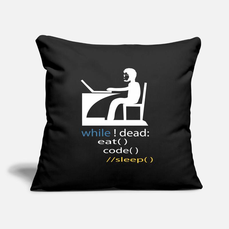 Softwareentwickler Programmierer Geschenk Sofakissen mit Füllung 45 x 45 cm