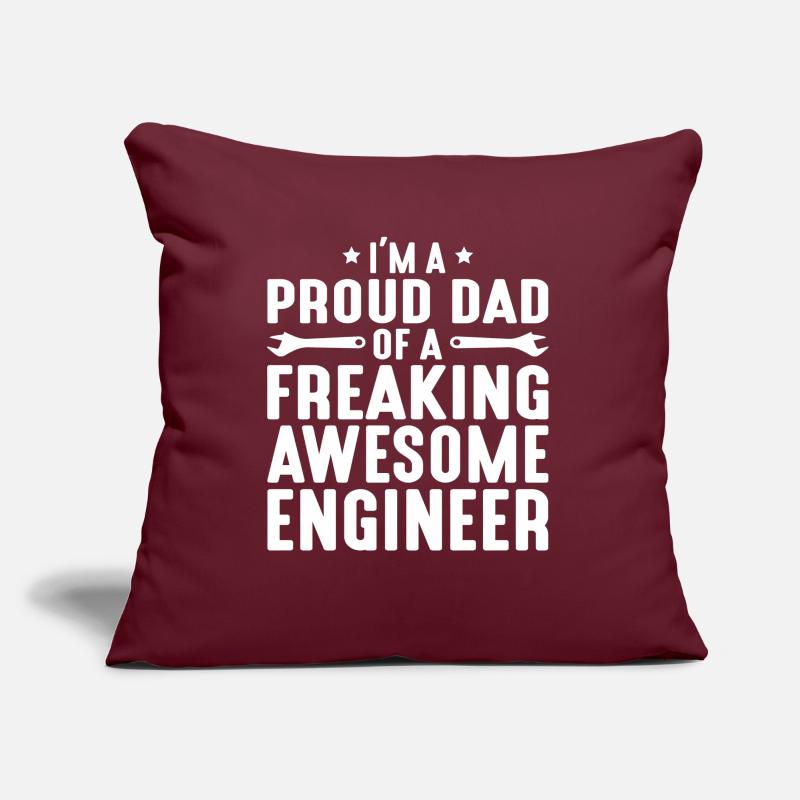 Engineer Brain Mechanical Engineering Electrical Engineering Son Sofa pillow with filling 45cm x 45cm