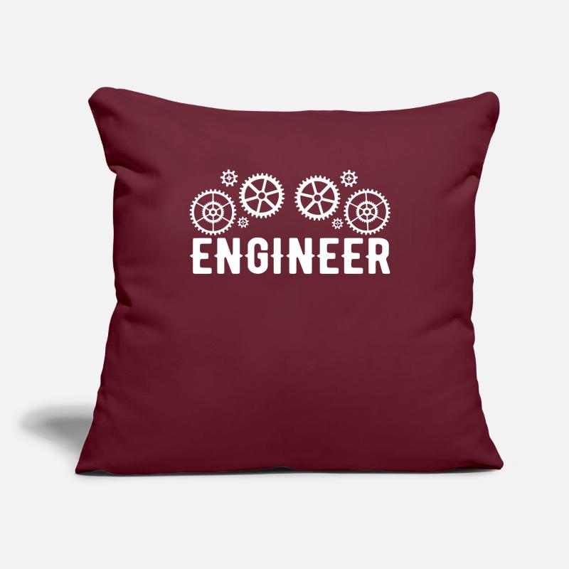Engineer Brain Mechanical Engineering Electrical Engineering Math Sofa pillow with filling 45cm x 45cm