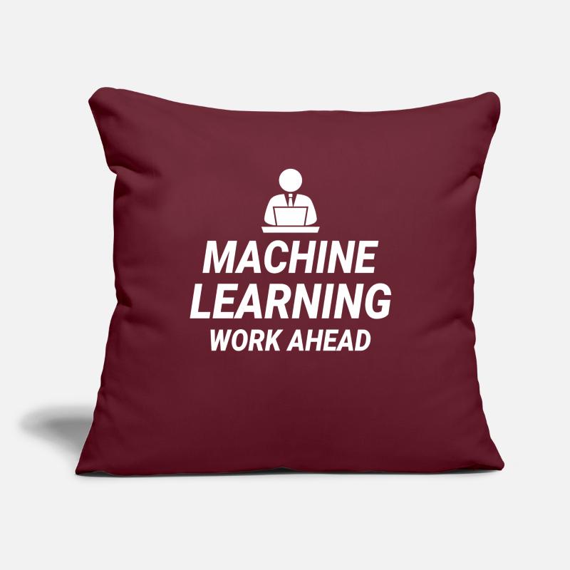 Deep Learning Machine Learning AI KI Sofakissen mit Füllung 45 x 45 cm