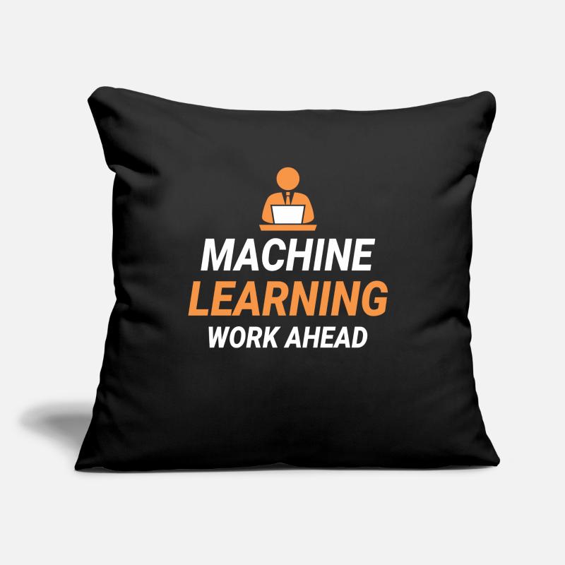 Deep Learning Machine Learning AI KI Sofakissen mit Füllung 45 x 45 cm
