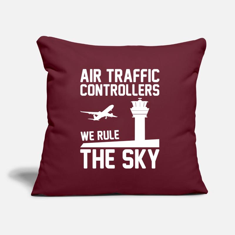 Air traffic controller Tower controller Flight attendants Sofa pillow with filling 45cm x 45cm