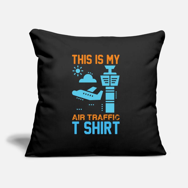 Air traffic controller Tower controller Flight attendants Sofa pillow with filling 45cm x 45cm