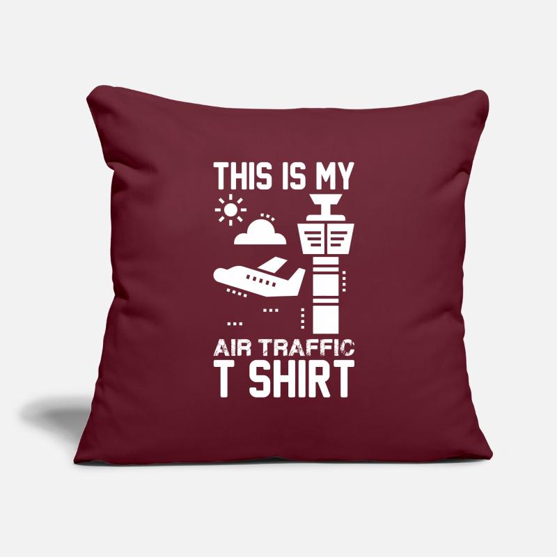 Air traffic controller Tower controller Flight attendants Sofa pillow with filling 45cm x 45cm