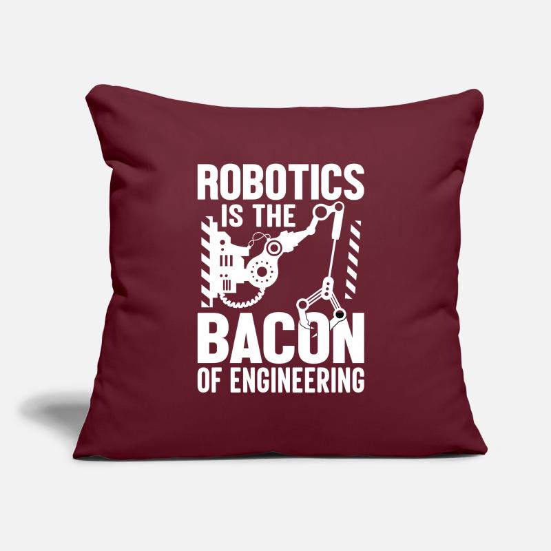 Robot Programmer Automation Technician Sofa pillow with filling 45cm x 45cm