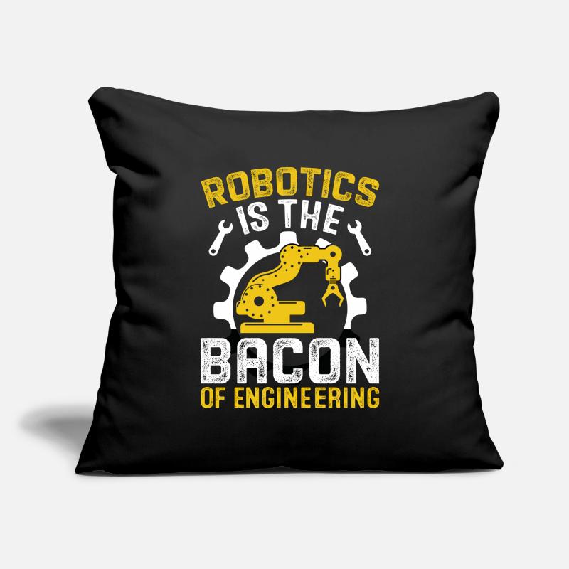 Robot Programmer Automation Technician Sofa pillow with filling 45cm x 45cm
