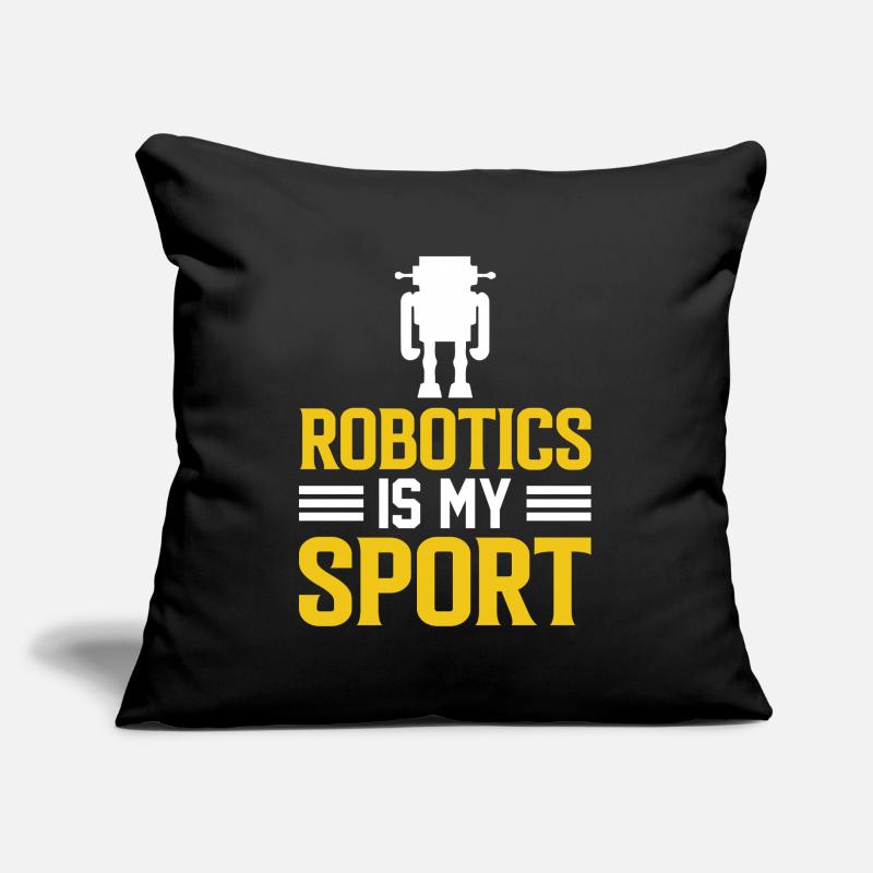 Programmeur de robots Technicien en automatisation Coussin et housse de 45 x 45 cm