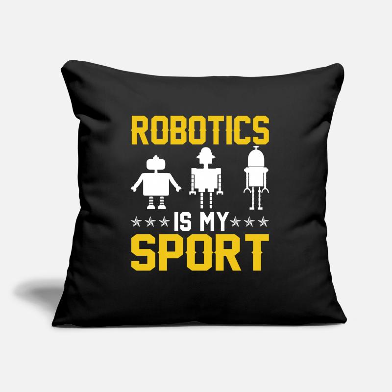 Robot Programmer Automation Technician Sofa pillow with filling 45cm x 45cm
