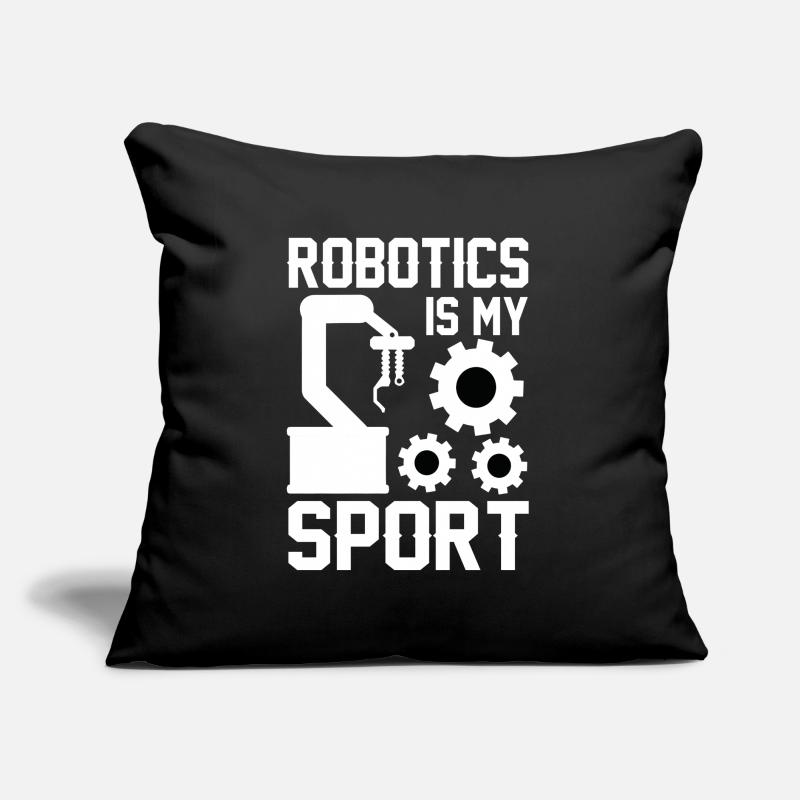 Programmeur de robots Technicien en automatisation Coussin et housse de 45 x 45 cm