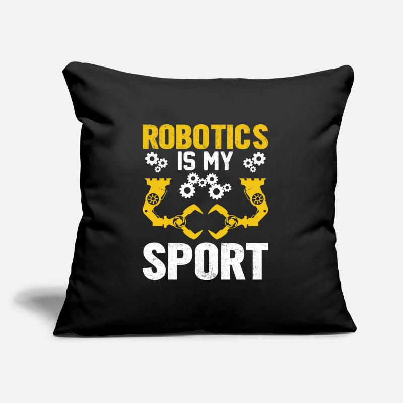 Robot Programmer Automation Technician Sofa pillow with filling 45cm x 45cm