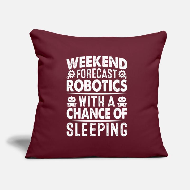 Programmeur de robots Technicien en automatisation Coussin et housse de 45 x 45 cm
