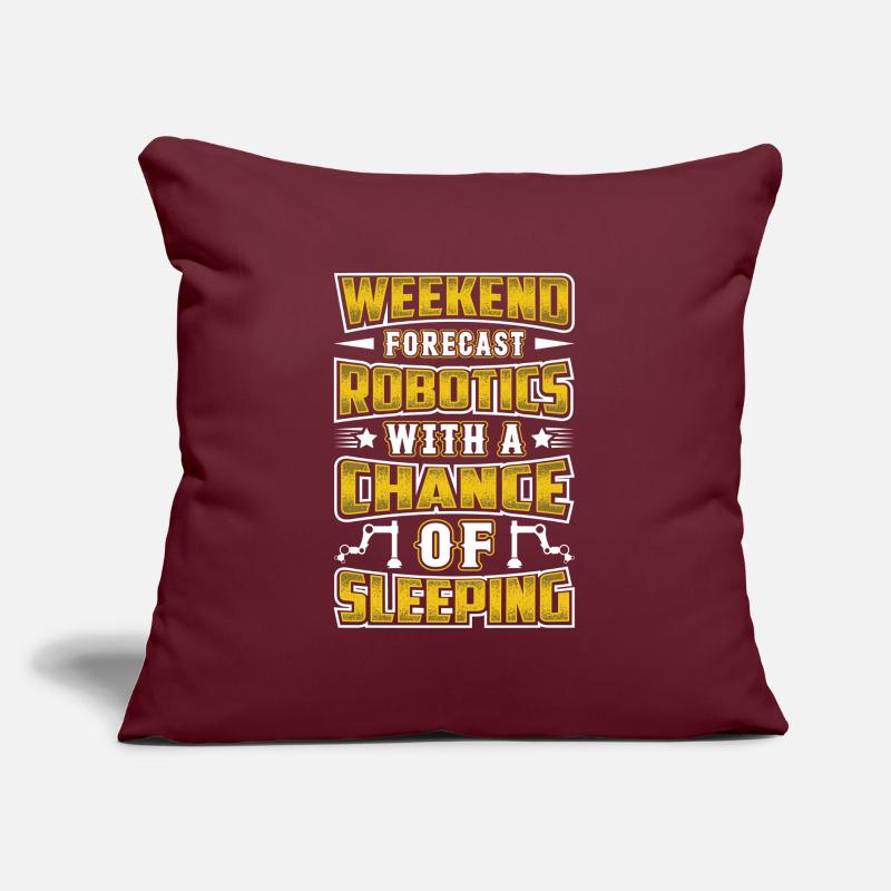 Programmeur de robots Technicien en automatisation Coussin et housse de 45 x 45 cm