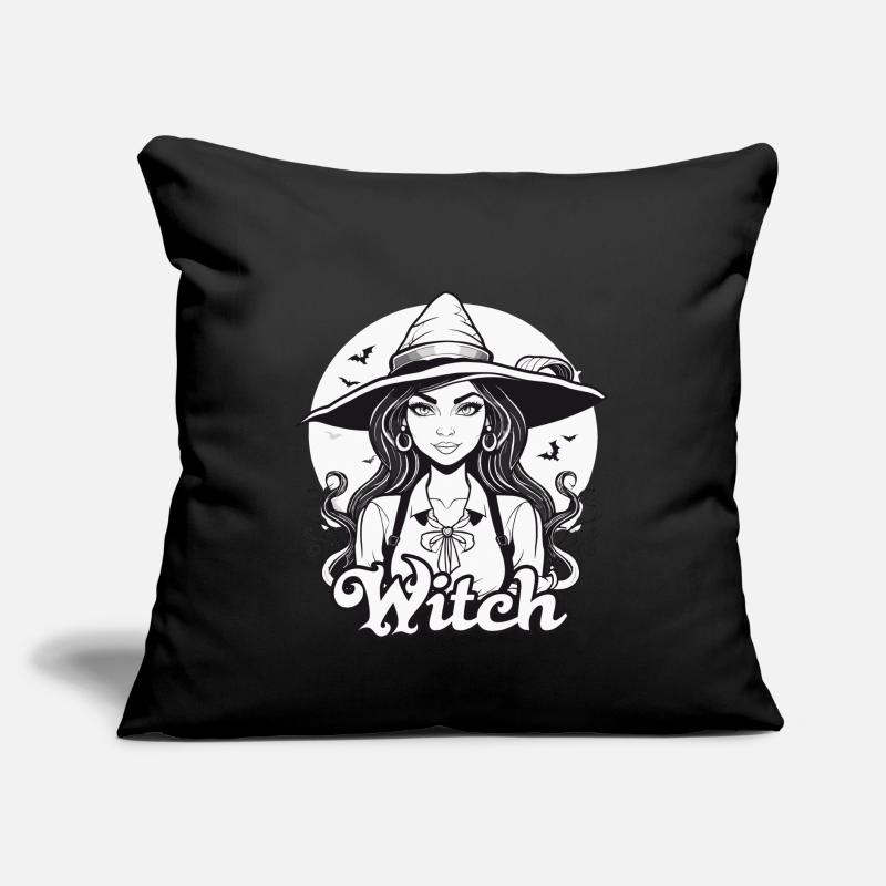 Witch Sofa pillow with filling 45cm x 45cm