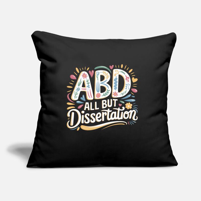 ABD All But Dissertation 7 Sofakissen mit Füllung 45 x 45 cm