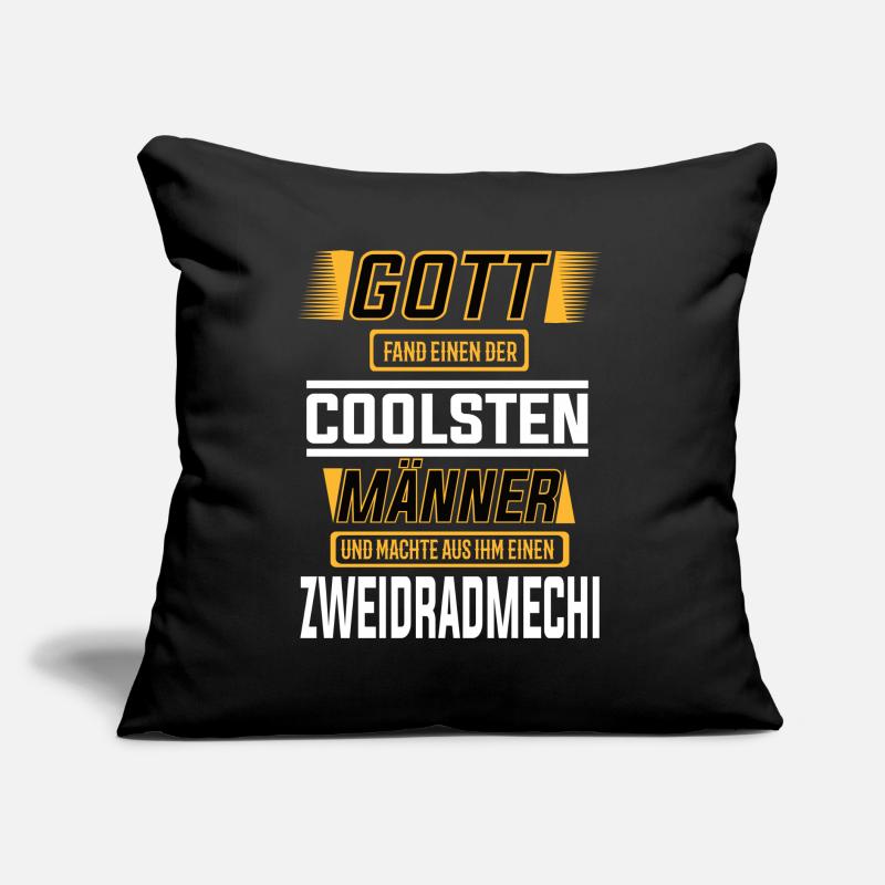 Zweiradmechatroniker einer der coolsten Männer Sofakissen mit Füllung 45 x 45 cm