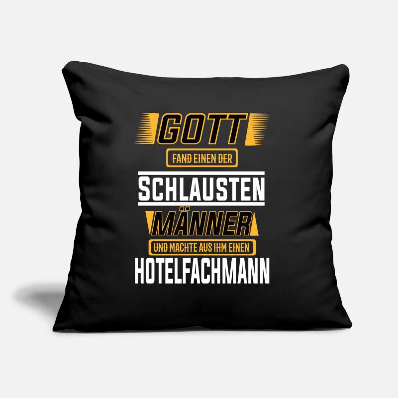 Hotelfachmann einer der schlausten Männer der Welt Sofakissen mit Füllung 45 x 45 cm