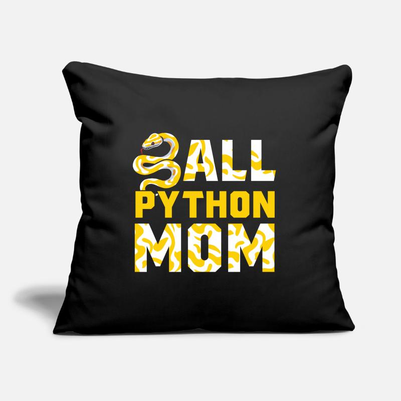 Banana Ball Python Herpetologist Ball Python Mom Sofakissen mit Füllung 45 x 45 cm