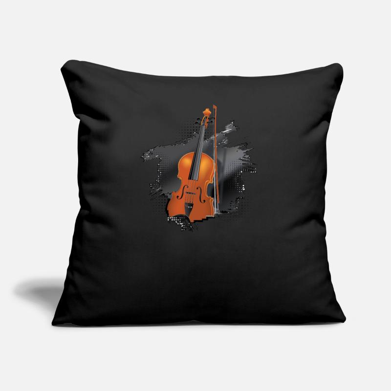 Violine oder Violine auf Schwedisch Sofakissen mit Füllung 45 x 45 cm