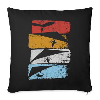 Strata Silhouette Climbers - Sofakissen mit Füllung 45 x 45 cm - Schwarz - Vorne