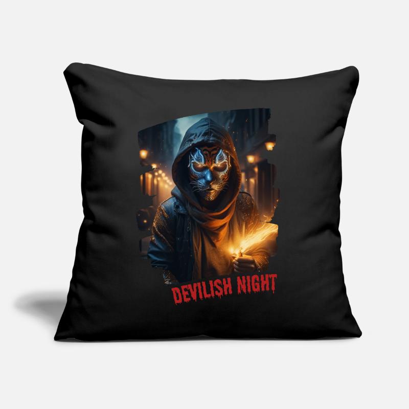 DEVILISH NIGHT Sofa pillow with filling 45cm x 45cm