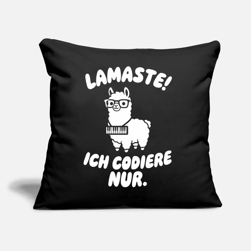 LamaSte : Je ne code que Coussin et housse de 45 x 45 cm