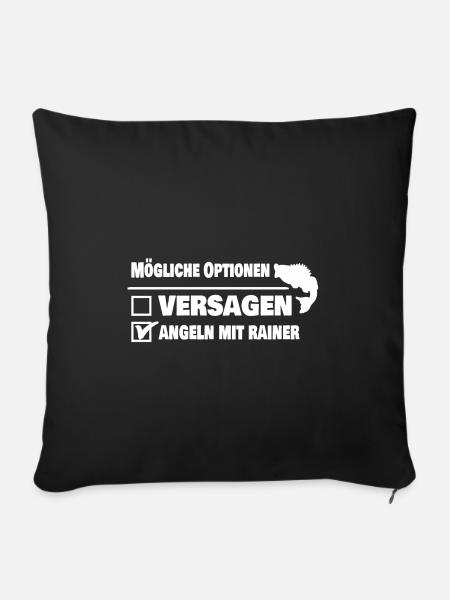 versagen Rainer - Sofakissen mit Füllung 45 x 45 cm - Schwarz